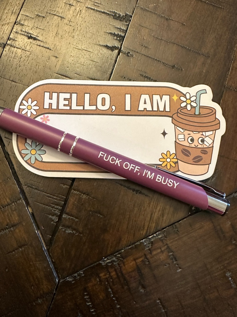 Pen & Sticky Note